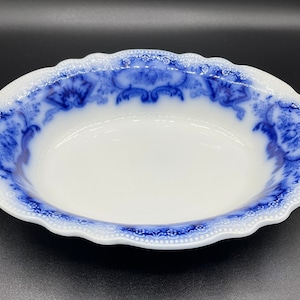 Grindley Flow Blue Vegetable Bowl