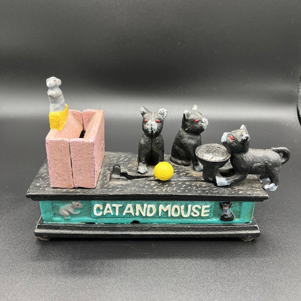 Reproduction Cast Iron Mechanical Banks Etsy