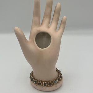 Vintage Hand with Bracelet Vase
