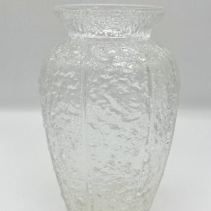 Textured Glass Vase Finland Style Design