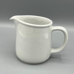 Arabia Finland Off White Creamer Mini Pitcher