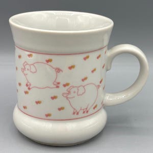 Vintage Pig Mug - Etsy