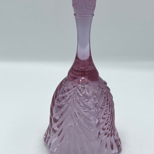 Fenton Glass Dusty Rose Bell