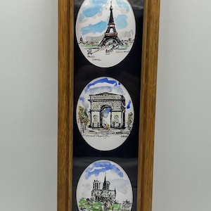 Vintage Diarmuid Harrington Art Signed Paris Painting 2002
