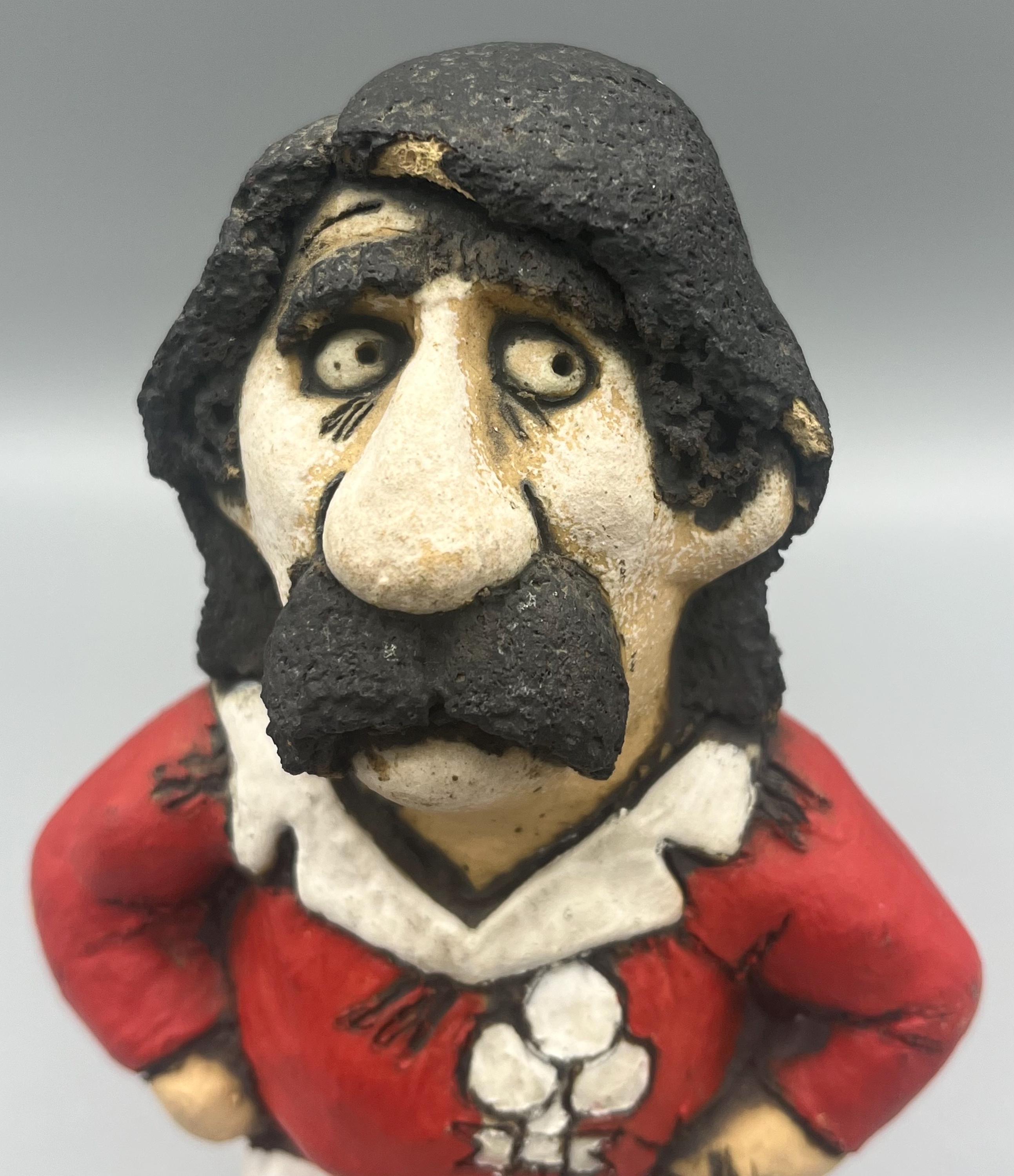 John Hughes Grogg Welsh Pottery Rugby Player - Etsy