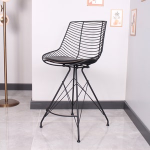 Bar stool, Industrial metal chair, Counter Stools, Great furniture for commercial or home, handmade chair, interior design