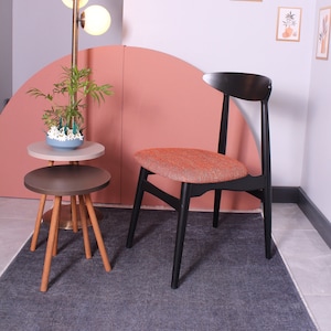 Dining Chair Wooden Armless Chair, Perfect for Living Room, Dining Room and Kitchen, Upholstery color options for Home Decoration