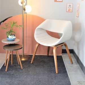 Modern plywood chair Bentwood, Dining chair and living room chair, Eames LCW Molded Plywood Chairs