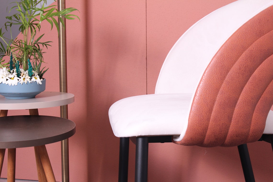 Dining Chair Brass Metal Arms Chairs for Living Room Chairs - Etsy