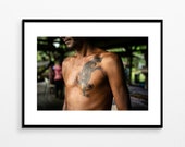 Poster Guyana Tattoo Jungle tropical forest amazonia Poster Poster Wall decoration