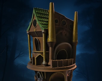 Elvish Watch Dice Tower