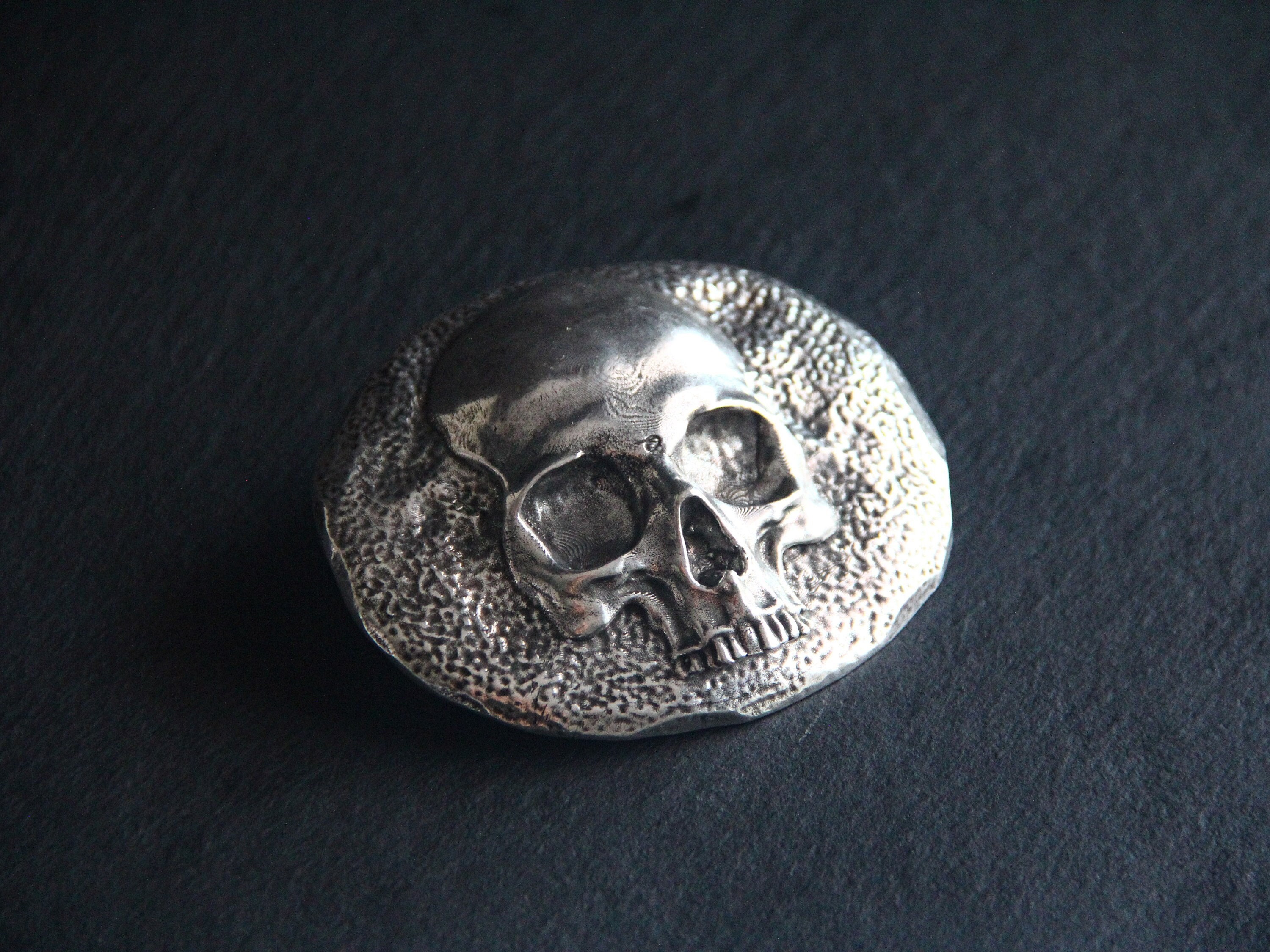 Skull Belt Buckle -exclusive Authors Mens Belts - Genuine