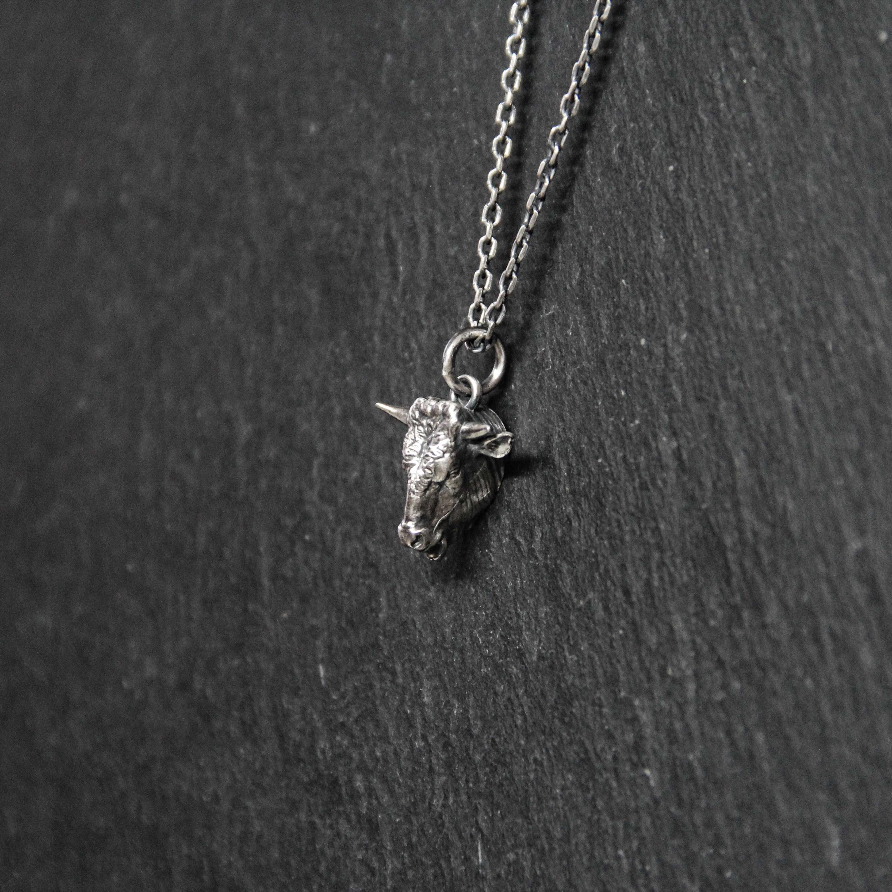 Collana Zodiacale Toro In Argento 925 | Ciondolo Toro Con Catenina 45,7 Cm | Regalo Astrologico