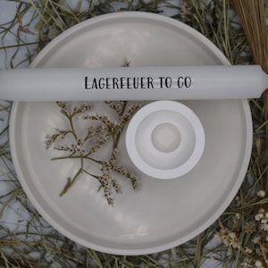 Set regalo portacandele, candela a bastoncino e piatto portacandela | bel regalo per gli ospiti | Set candelieri | piccolo souvenir | Regalo per la festa della mamma