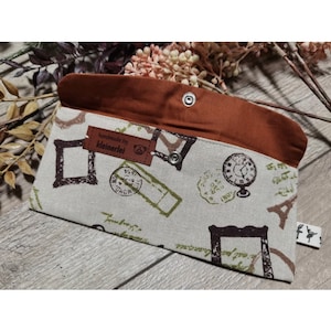 Tickettasche | Geschenkverpackung für Tickets | nachhaltiger Briefumschlag | Bestecktasche unterwegs | Stiftemäppchen | Dokumententasche