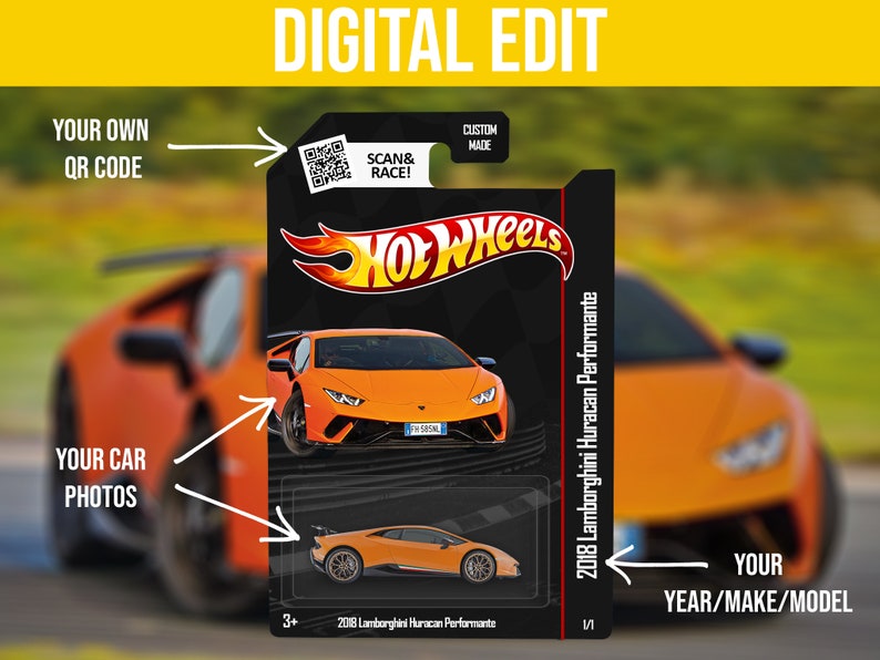 Turn Your Car Into a Hot Wheels Toy Car Get a Highquality Digital