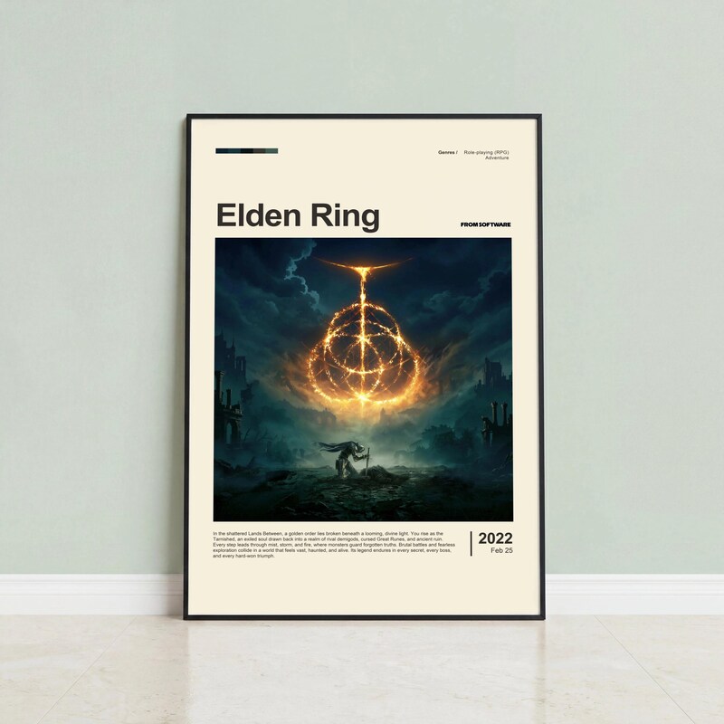 Elden Ring Poster - Etsy