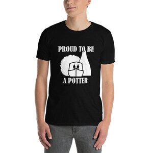 Proud to be a Potter T-Shirt - Men&#39;s Potteries Tee - Women&#39;s Potters Tshirt - Potteries Gift Tee - Stoke Top