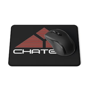 AI Inspired Mouse Mat: Non-Slip Rubber Base for Gamers