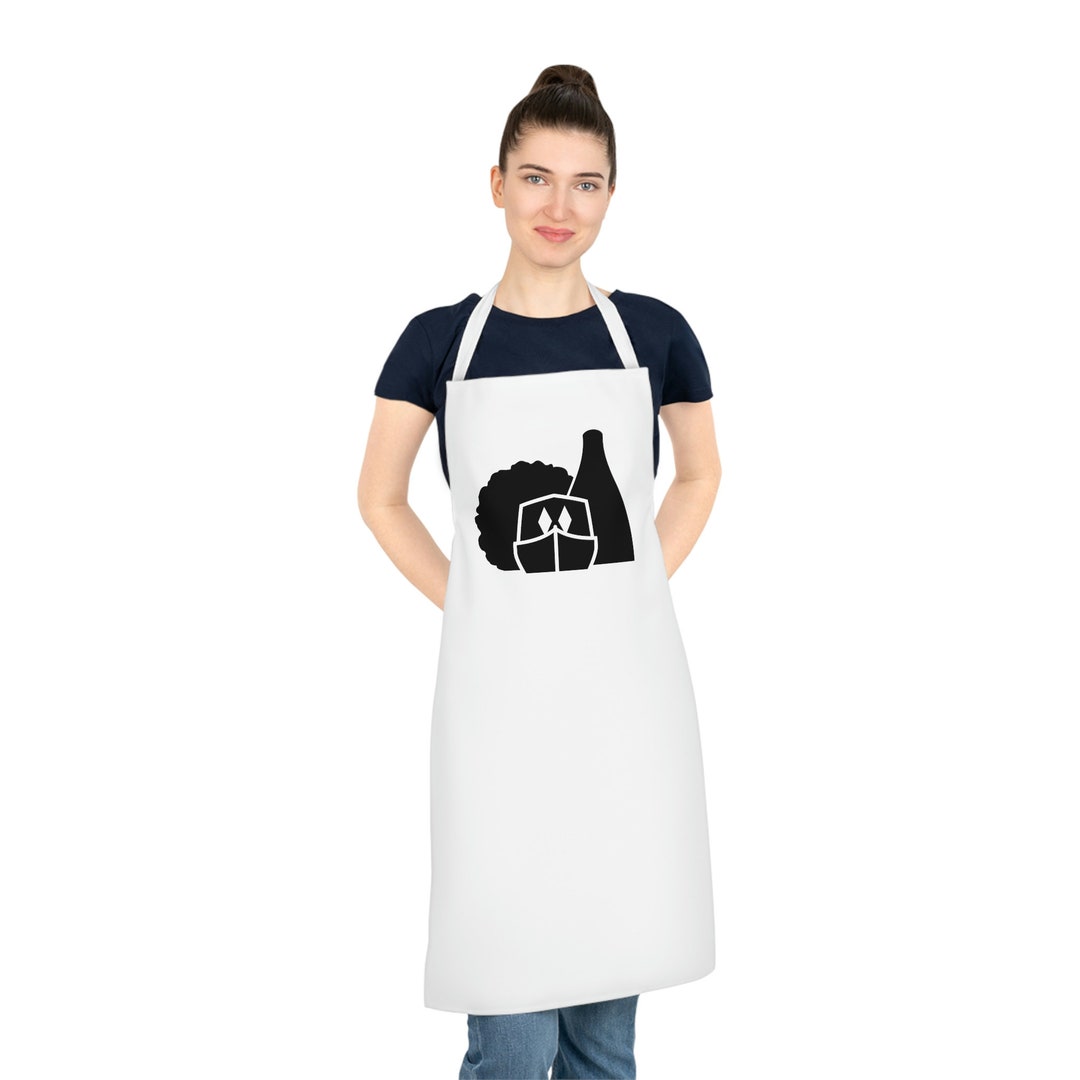 Chefs Pinny Adult Apron Potters Pinny Oatcake Pottery Narrowboat