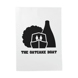 The Oatcake Boat Tea Towel