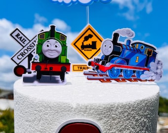 cake topper Thomas, Train Thomas Birthday