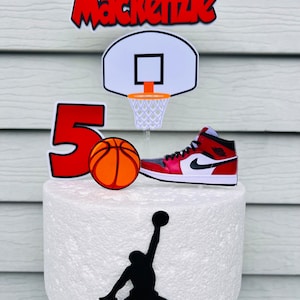 Sneaker Personalized Cake Topper, Custom cake topper sneaker, sneaker party
