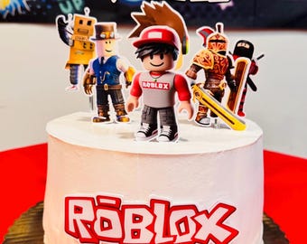 Inspired by Games Roblox Cake Topper
