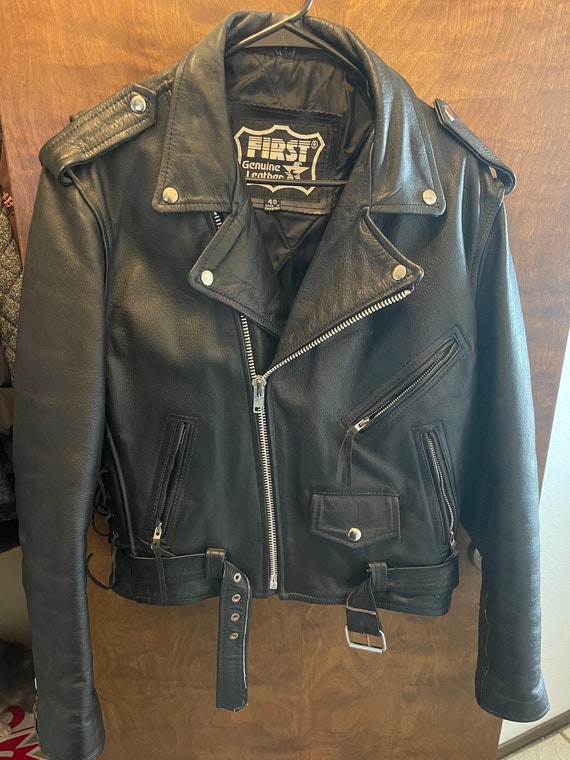 first leather jacket Gem