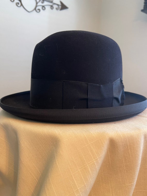 1950s Herbert Johnson Bowler Hat Gem