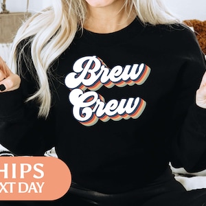Brew Crew Sweatshirt - Bachelorette Hoodie - Beer Bachelorette Party - Gift For Groomsmen - Bridal Party Gifts For Bridesmaids - 96995