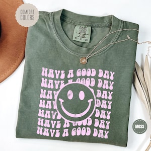 Comfort Colors® Preppy Clothes For Girls: Trendy Shirt For Women, Aesthetic Graphic Tee, Cute Shirts For Teen Girls, Summer Vacation Outfit image 3