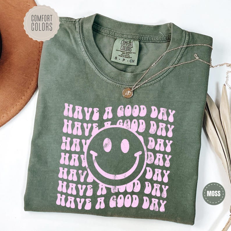 Comfort Colors® Preppy Clothes For Girls: Trendy Shirt For Women, Aesthetic Graphic Tee, Cute Shirts For Teen Girls, Summer Vacation Outfit image 3