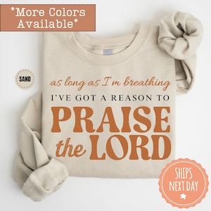 Boho Worship Sweatshirt - Lord Crewneck - Retro Christian Hoodie - Jesus Lover Gift - Bible Verse Gifts For Girls - Faith Gifts For Men