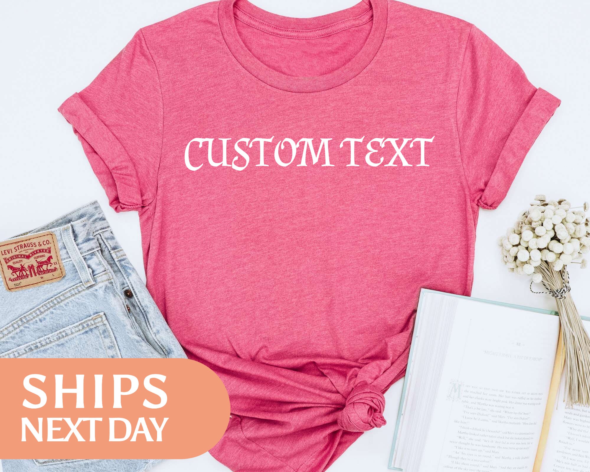 Custom Shirt Create Your Own Tshirt Personalized Tee Etsy