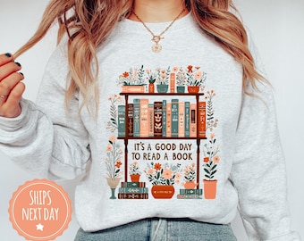 Retro Teacher Sweatshirt - Teacher Crewneck - Bookish Hoodie - Book Lover - Teacher Appreciation Gifts - Back To School - Teacher Team Gifts