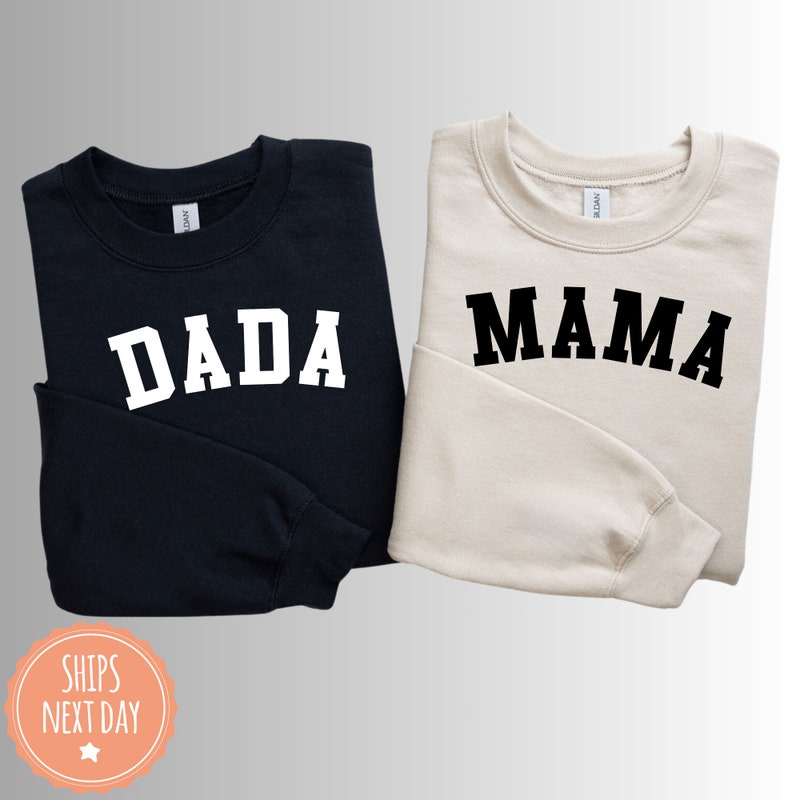 Mom Dad Baby Outfit - Etsy