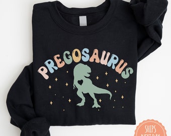 Pregnancy Announcement Sweatshirt - Funny Pregosaurus Hoodie - Baby Shower Gift For Expecting Mom - Baby Announcement - Gender Reveal Gift