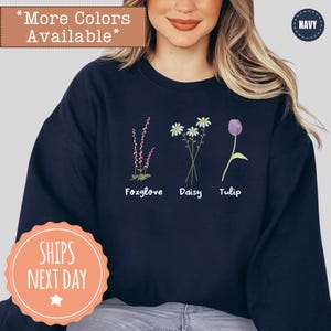 Subtle FDT Sweatshirt - F*ck Donald Trump Crewneck - Anti MAGA, Anti Trump Hoodie - Floral FDT Gift - Political Sweaters - Feminist Gift