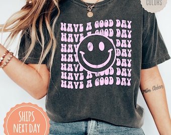 Comfort Colors® Preppy Clothes For Girls: Trendy Shirt For Women, Aesthetic Graphic Tee, Cute Shirts For Teen Girls, Summer Vacation Outfit