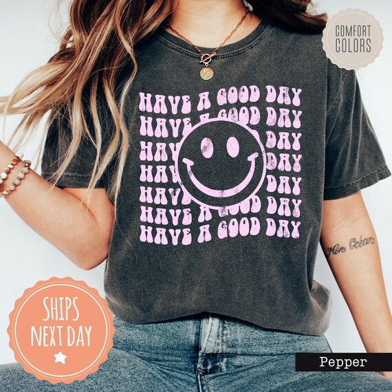 Comfort Colors® Preppy Clothes For Girls: Trendy Shirt For Women, Aesthetic Graphic Tee, Cute Shirts For Teen Girls, Summer Vacation Outfit