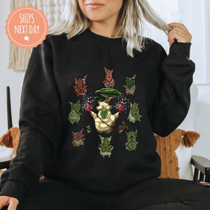 Zelda Korok Sweatshirt - Breath Of The Wild Hylia Hoodie - Korok Arboretum Sweater - Gamer Gift For Boyfriend - Legend Of Zelda Gift For Man