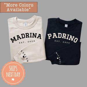 two shirts with the words, more colors available