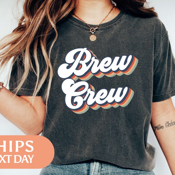 Brew Crew Shirt - Bachelorette Tshirts - Beer Bachelorette Party Tee -  Gift For Groomsmen - Bridal Party Gifts For Bridesmaids - 96995