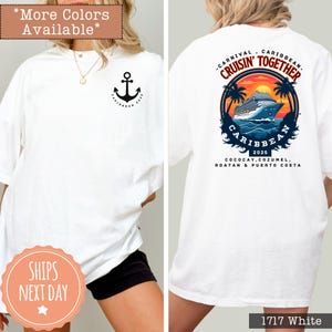 Customized Cruise T-shirt - Front and Back Custom Family Shirt - Family Matching Cruise Tee - Custom Group Cruise - Gift for Mom