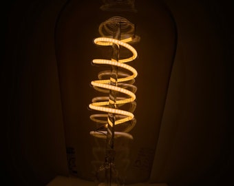 Gold LED Filament Vintage Squirrel Bulb