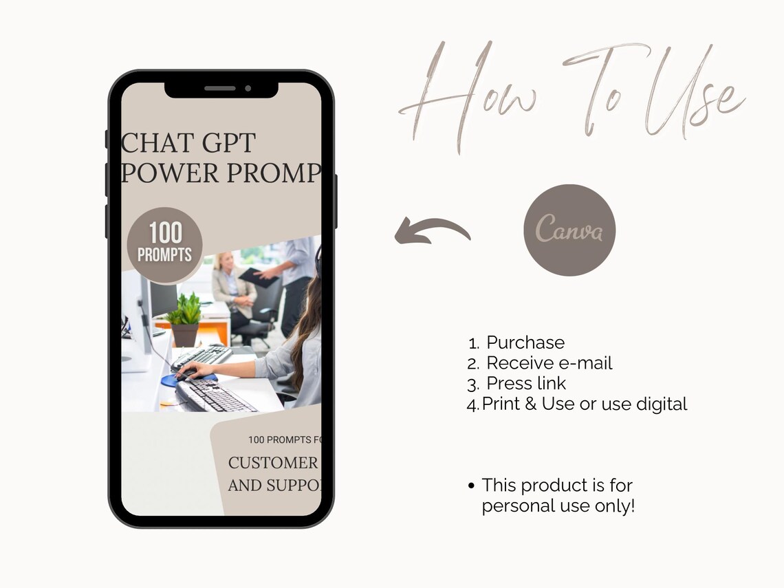 AI Prompts Chat GPT | 100 AI Prompts Gpt Entrepreneur Customer Service ...