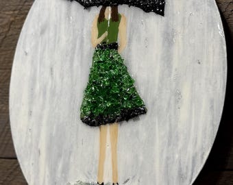 Rain Lady, pieza inspiradora, la vida no se trata de esperar a que pase la tormenta, se trata de aprender a bailar bajo la lluvia.