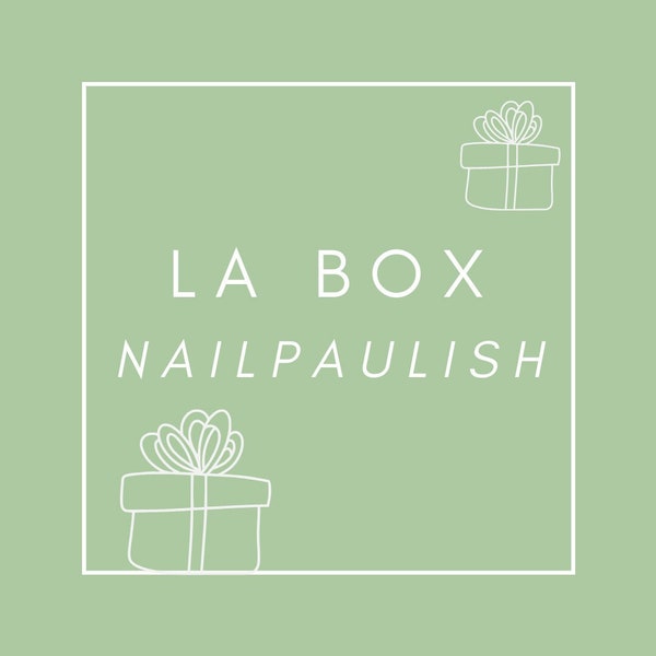 Box cadeau Nailpaulish. Abonnement au choix