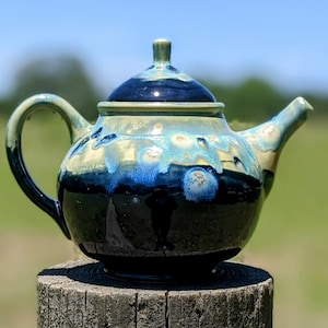 Teiera / Ceramica / Gres / Fatto a mano